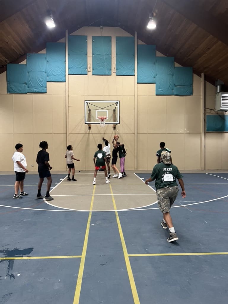 Basketball at Camp New Life 2024