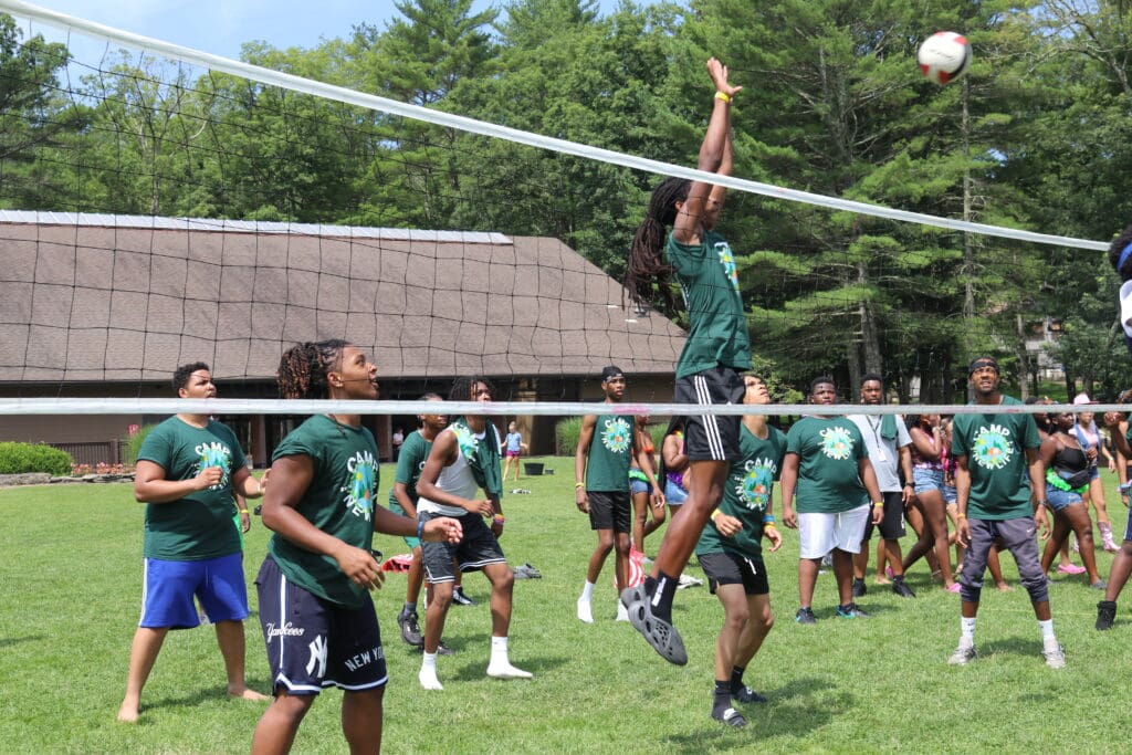 Volleyball at Camp New Life 2024