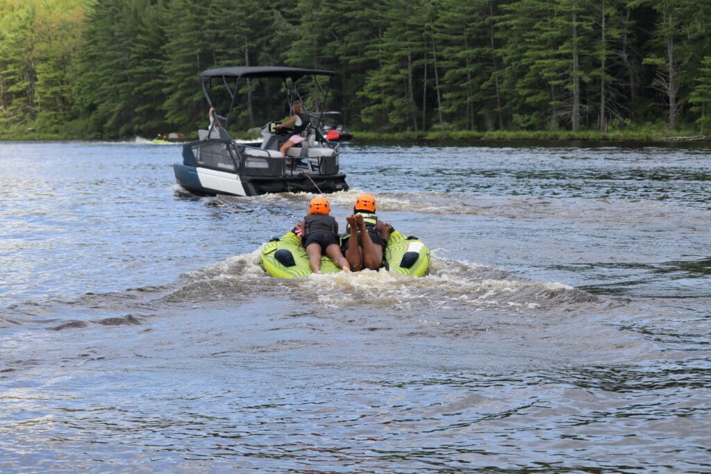 Tubing at Camp New Life 2024