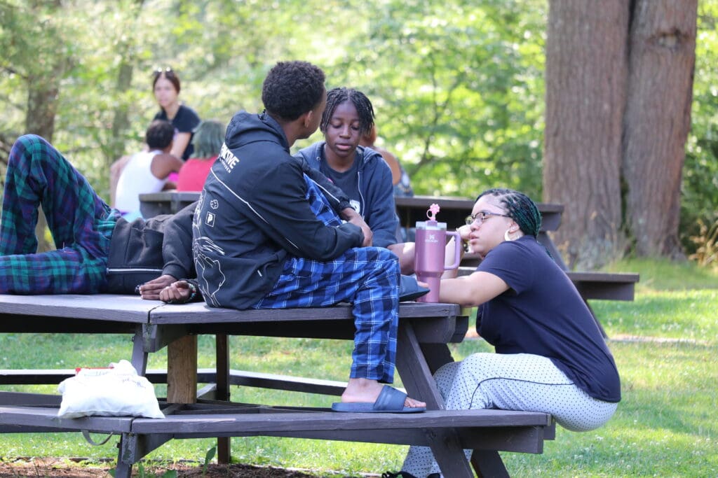 Making Friends at Camp New Life 2024