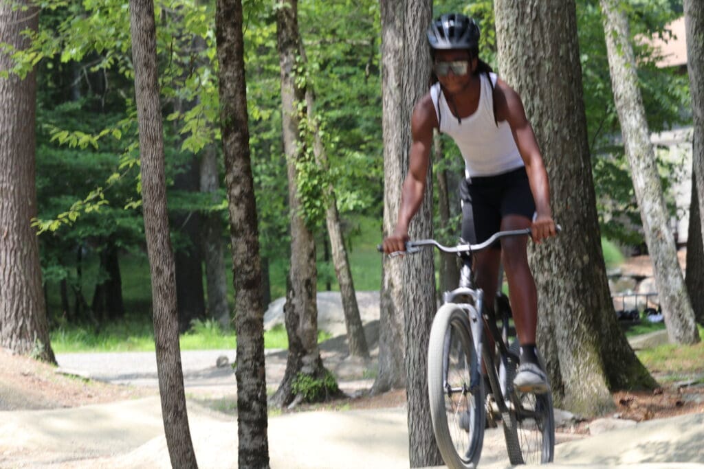 BMX Biking at Camp New Life 2024