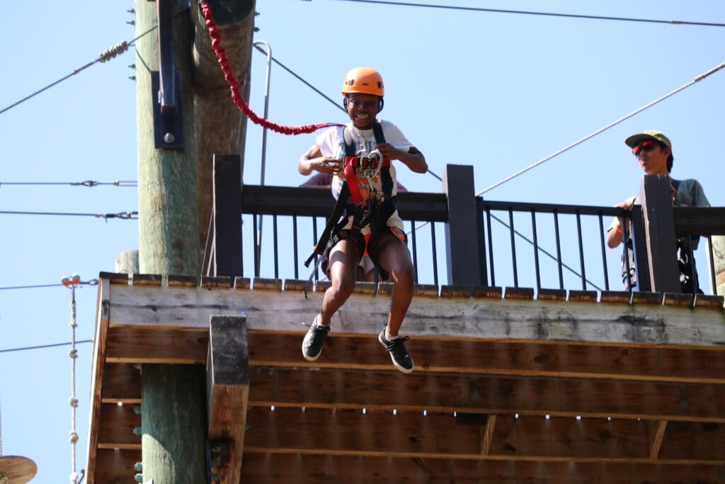 Obstacle Course at Camp New Life 2024