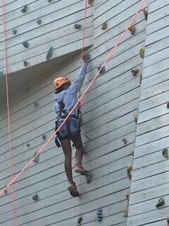 Rock Climbing at Camp New Life 2024