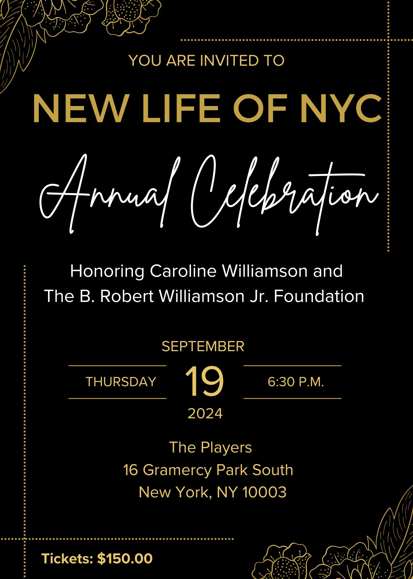 New Life Annual Celebration 2024